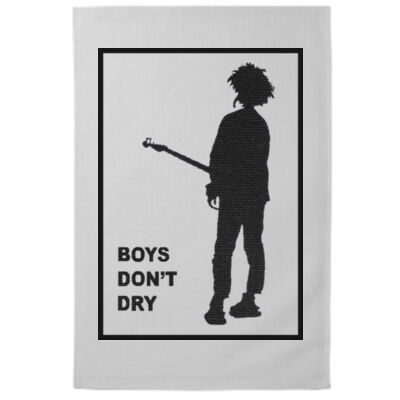Boys Don't Dry Cotton Tea Towel Thumbnail